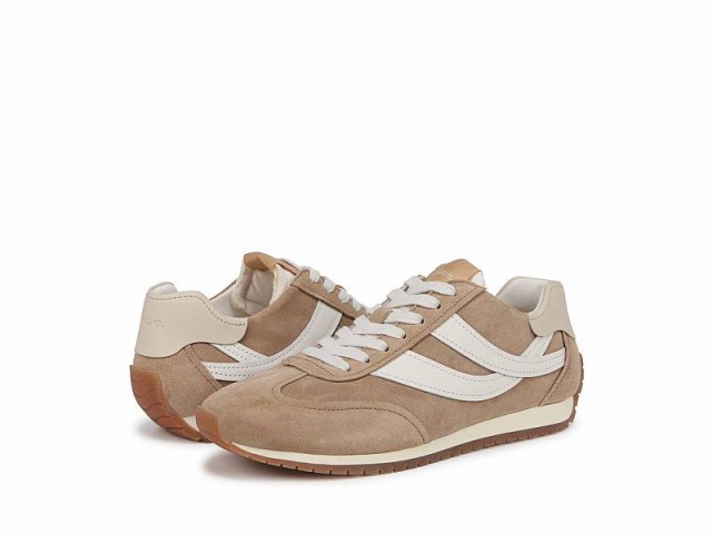 Vince ヴィンス レディース 女性用 シューズ 靴 スニーカー 運動靴 Oasis Runner Lace-Up Sneakers New Camel Suede【送料無料】