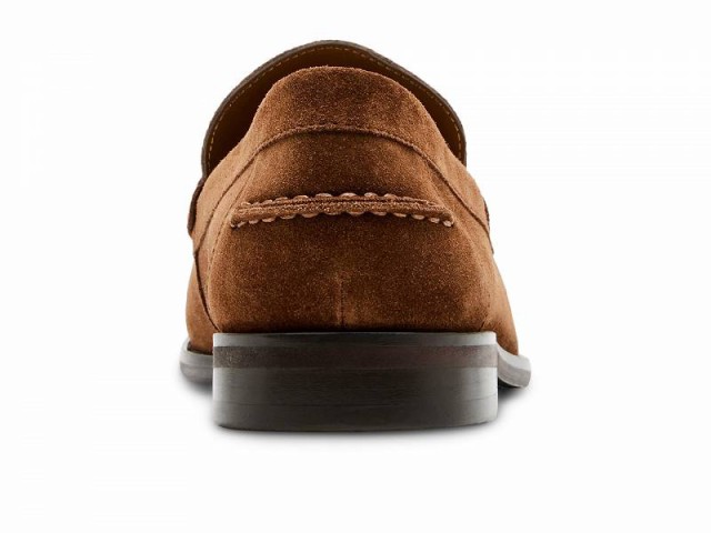 Steve Madden スティーブマデン メンズ 男性用 シューズ 靴 ローファー Alfio Loafer Dark Camel【送料無料】