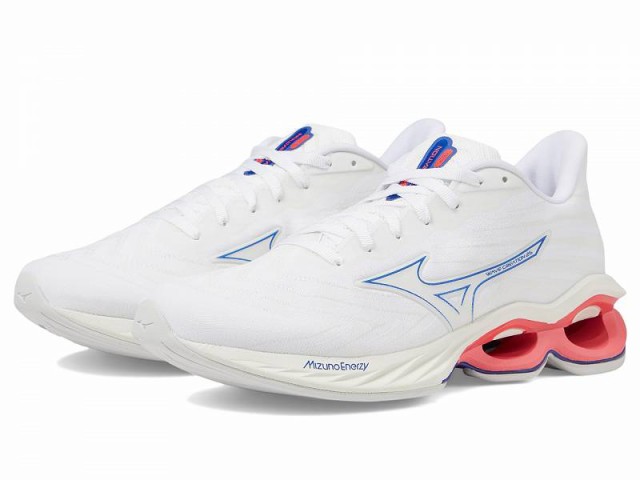 Mizuno ミズノ レディース 女性用 シューズ 靴 スニーカー 運動靴 Wave Creation 25 SSW White/Pearl Blue【送料無料】