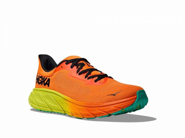 Hoka ホカ レディース 女性用 シューズ 靴 スニーカー 運動靴 Arahi 7 Electric Tangerine/Black【送料無料】