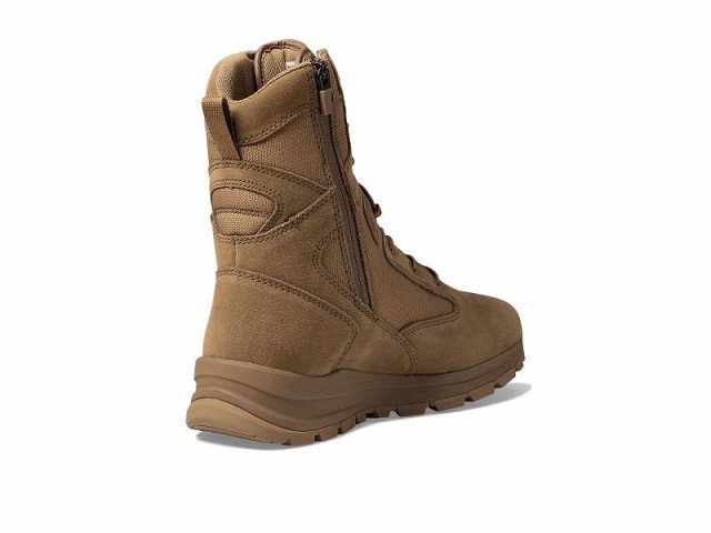 Carhartt カーハート メンズ 男性用 シューズ 靴 ブーツ ワークブーツ Gilmore WP 8 Side Zip Soft Toe Boot Coyote Suede【送料無料】