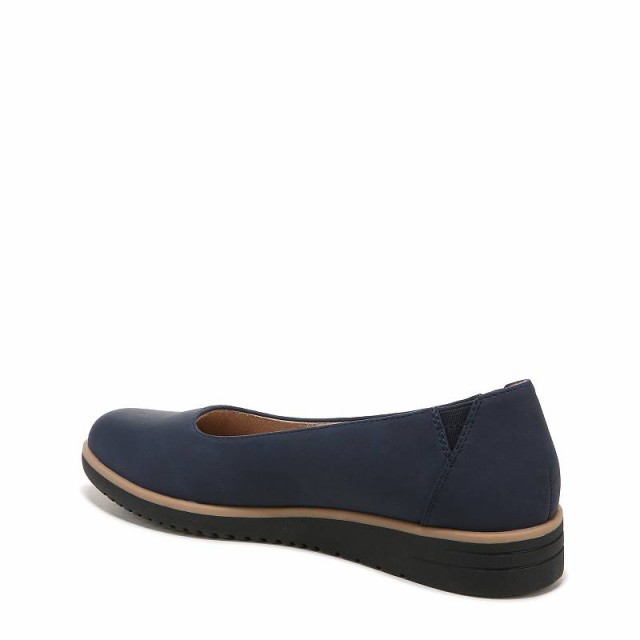 Naturalizer ナチュラライザー レディース 女性用 シューズ 靴 フラット SOUL Naturalizer Idea-Ballet Navy Nubuck【送料無料】