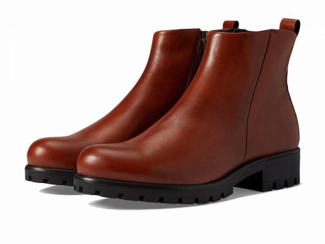 ECCO エコー レディース 女性用 シューズ 靴 ブーツ アンクル ショートブーツ Modtray Hydromax Ankle Boot Cognac【送料無料】