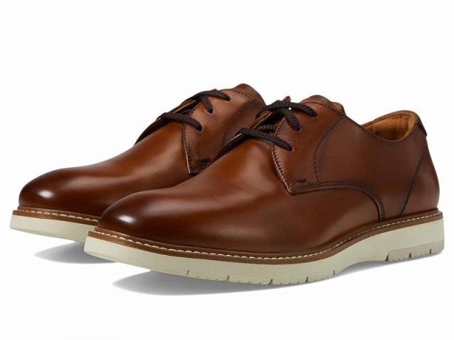 Florsheim フローシャイム メンズ 男性用 シューズ 靴 オックスフォード 紳士靴 通勤靴 Vibe Plain Toe Oxford Cognac【送料無料】