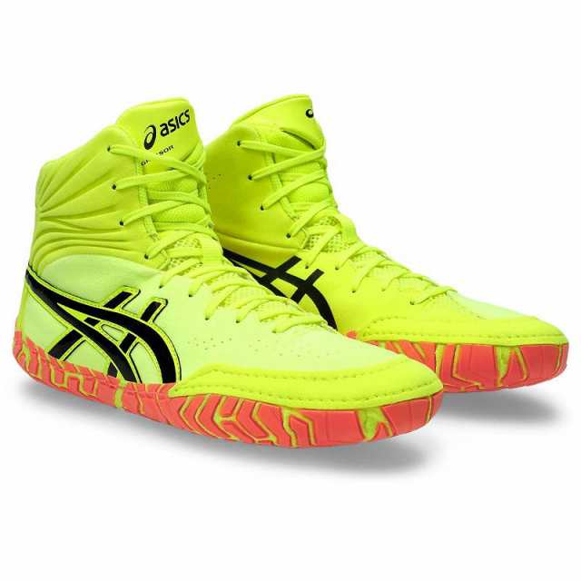 ASICS アシックス メンズ 男性用 シューズ 靴 スニーカー 運動靴 Aggressor 5 Safety Yellow/Black【送料無料】