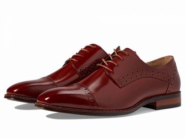 Stacy Adams ステーシーアダムス メンズ 男性用 シューズ 靴 オックスフォード 紳士靴 通勤靴 Garrett Cap Toe Oxford【送料無料】