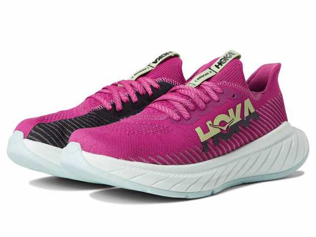 Hoka ホカ レディース 女性用 シューズ 靴 スニーカー 運動靴 Carbon X 3 Festival Fuchsia/Black【送料無料】