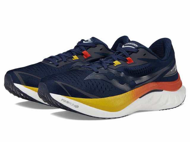 Saucony サッカニー メンズ 男性用 シューズ 靴 スニーカー 運動靴 Endorphin Speed 4 Navy/Spice【送料無料】