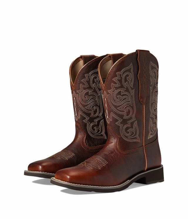 Ariat アリアト レディース 女性用 シューズ 靴 ブーツ ウエスタンブーツ Delilah StretchFit Western Boot Spiced Cider【送料無料】