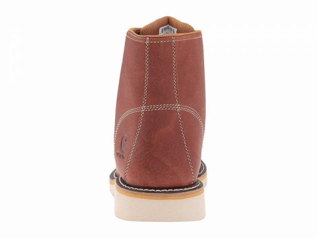 Carhartt カーハート メンズ 男性用 シューズ 靴 ブーツ ワークブーツ 6 Steel Toe Waterproof Wedge Boot Tan Oil Tanned【送料無料】