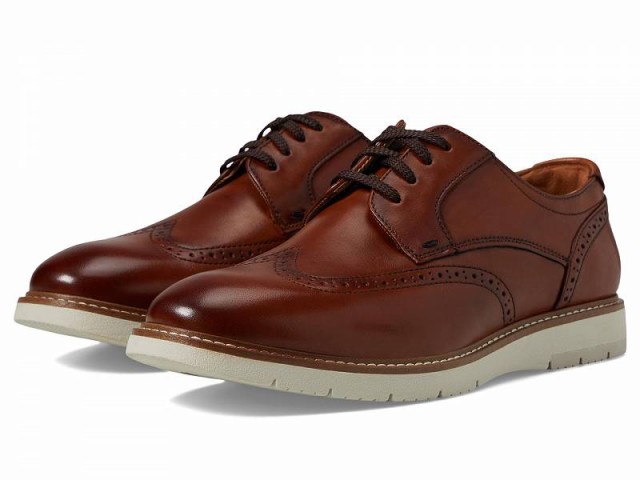 Florsheim フローシャイム メンズ 男性用 シューズ 靴 オックスフォード 紳士靴 通勤靴 Vibe Wing Tip Oxford Cognac 2【送料無料】