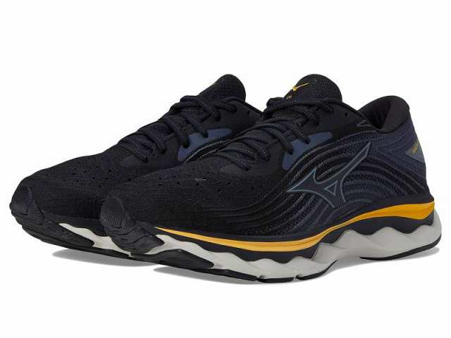 Mizuno ミズノ メンズ 男性用 シューズ 靴 スニーカー 運動靴 Wave Sky 6 Black/Tradewinds【送料無料】