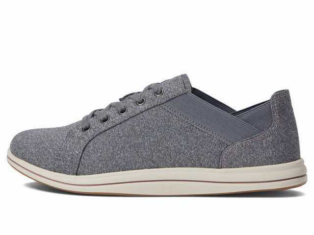 Clarks クラークス レディース 女性用 シューズ 靴 スニーカー 運動靴 Breeze Sky Dark Grey  Textile【送料無料】｜au PAY マーケット