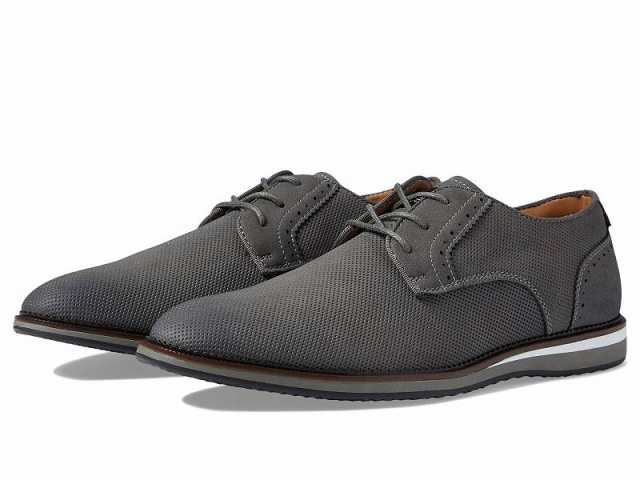 Steve Madden スティーブマデン メンズ 男性用 シューズ 靴 オックスフォード 紳士靴 通勤靴 Haydin Grey Suede【送料無料】