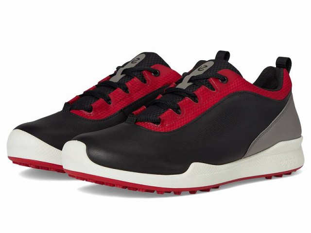 ECCO Golf エコー ゴルフ メンズ 男性用 シューズ 靴 スニーカー 運動靴 Biom Hybrid Bny Waterproof Golf Shoe Black/Chili【送料無料】