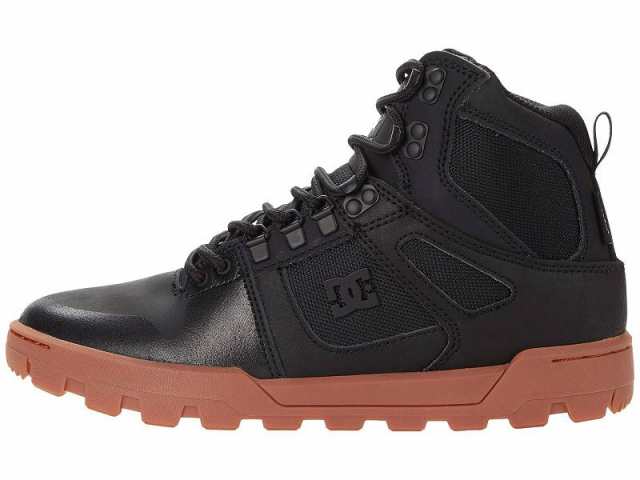 DC ディーシー メンズ 男性用 シューズ 靴 スニーカー 運動靴 Pure High-Top WR Boot Black/Gum  1【送料無料】｜au PAY マーケット