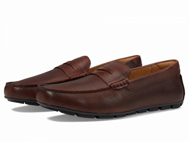 Florsheim フローシャイム メンズ 男性用 シューズ 靴 ローファー Motor Moc Toe Penny Driver Cognac【送料無料】