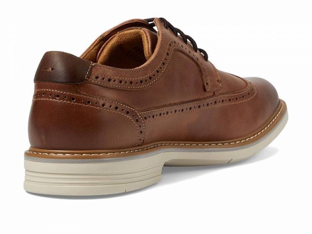 Florsheim フローシャイム メンズ 男性用 シューズ 靴 オックスフォード 紳士靴 通勤靴 Norwalk Wingtip Oxford Cognac【送料無料】