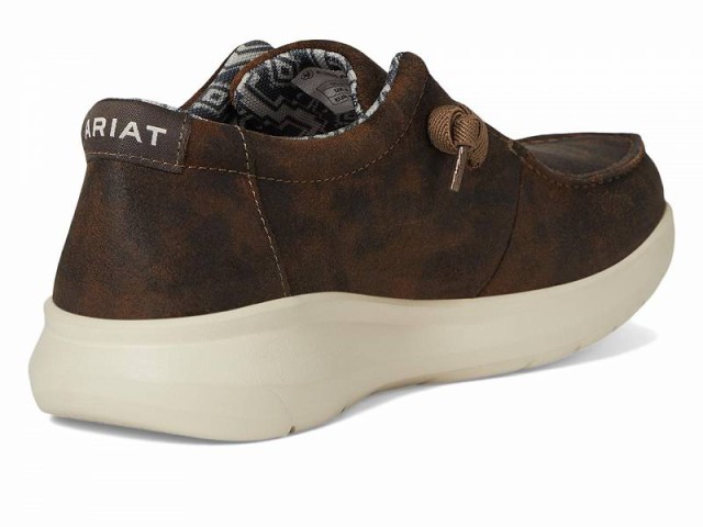 Ariat アリアト メンズ 男性用 シューズ 靴 スニーカー 運動靴 Hilo Western Brown【送料無料】