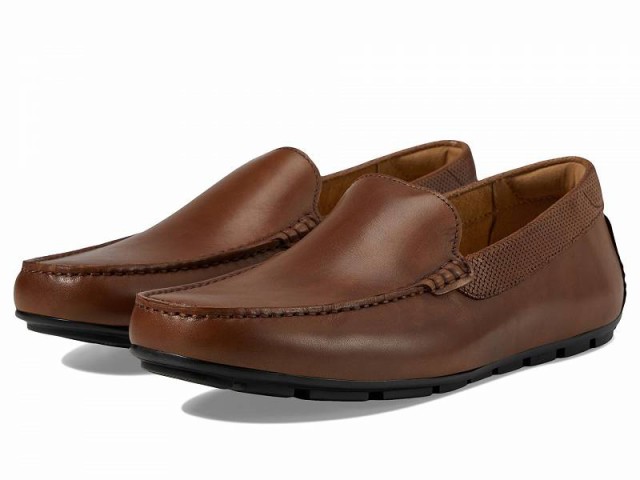 Florsheim フローシャイム メンズ 男性用 シューズ 靴 ローファー Motor Moc Toe Venetian Driver Cognac【送料無料】