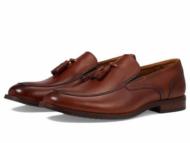 Florsheim フローシャイム メンズ 男性用 シューズ 靴 ローファー Rucci Moc Toe Tassel Loafer Cognac【送料無料】