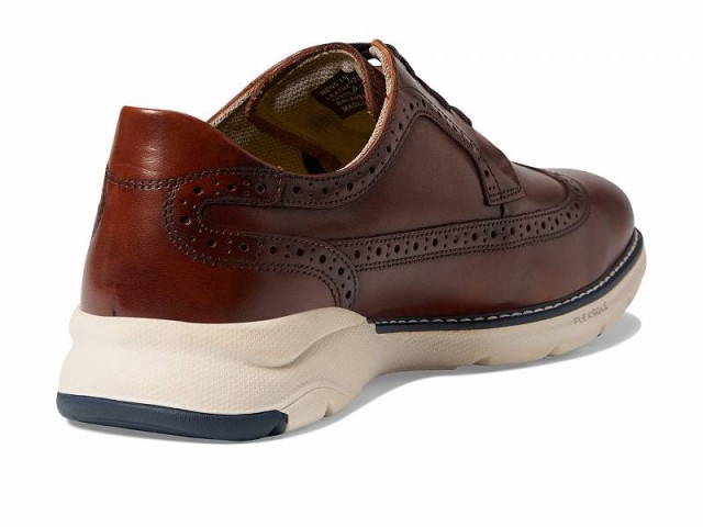 Florsheim フローシャイム メンズ 男性用 シューズ 靴 オックスフォード 紳士靴 通勤靴 Frenzi Wing Tip Oxford Cognac【送料無料】