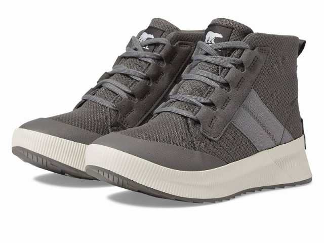 SOREL ソレル レディース 女性用 シューズ 靴 スニーカー 運動靴 Out N About(TM) III Mid Sneaker Waterproof Quarry/Sea【送料無料】