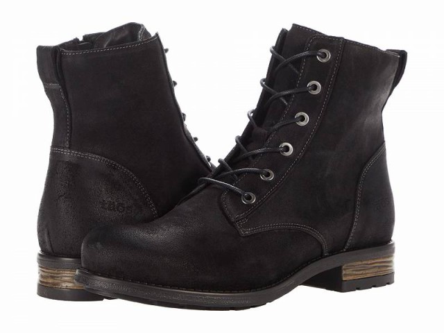 taos Footwear タオス レディース 女性用 シューズ 靴 ブーツ レースアップ 編み上げ Boot Camp Black Rugged【送料無料】