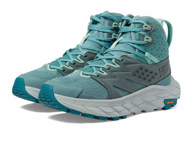 Hoka ホカ レディース 女性用 シューズ 靴 ブーツ ハイキング トレッキング Anacapa Breeze Mid Trellis/Mist Green【送料無料】