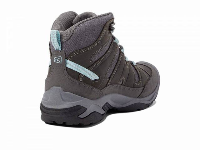 Keen キーン レディース 女性用 シューズ 靴 ブーツ ハイキング トレッキング Circadia Mid Waterproof Steel Grey/Cloud【送料無料】