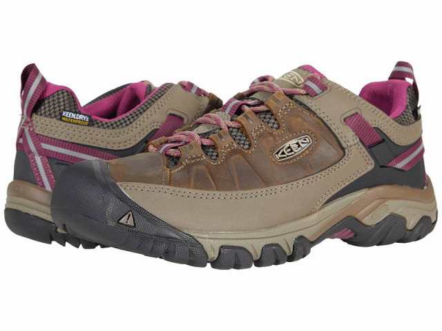 Keen キーン レディース 女性用 シューズ 靴 ブーツ ハイキング トレッキング Targhee III Waterproof Weiss/Boysenberry 1【送料無料】