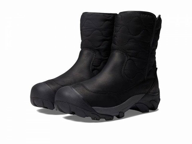 Keen キーン レディース 女性用 シューズ 靴 ブーツ スノーブーツ Betty Boot Pull-On Waterproof Black/Black【送料無料】