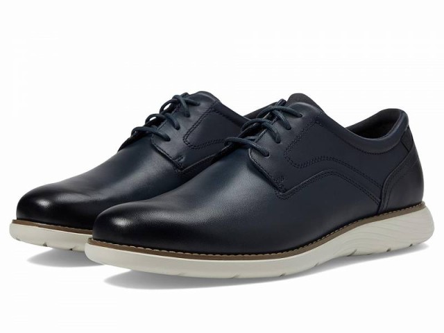 Rockport ロックポート メンズ 男性用 シューズ 靴 オックスフォード 紳士靴 通勤靴 Garett Plain Toe New Dress Blues【送料無料】