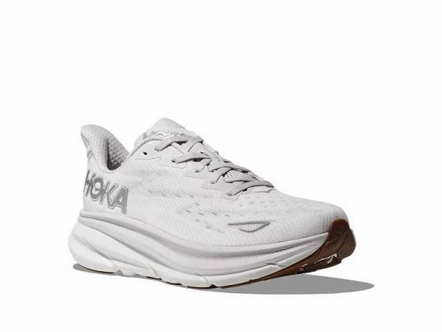 Hoka ホカ レディース 女性用 シューズ 靴 スニーカー 運動靴 Clifton 9 Nimbus Cloud/White【送料無料】