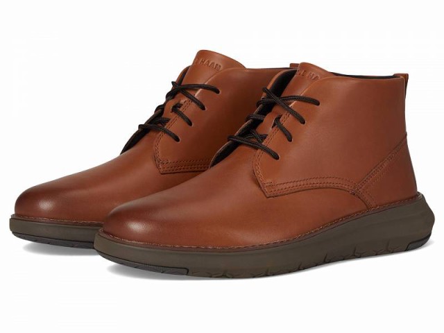 Cole Haan コールハーン メンズ 男性用 シューズ 靴 ブーツ レースアップ 編み上げ Grand Remix Chukka British Tan/Java【送料無料】