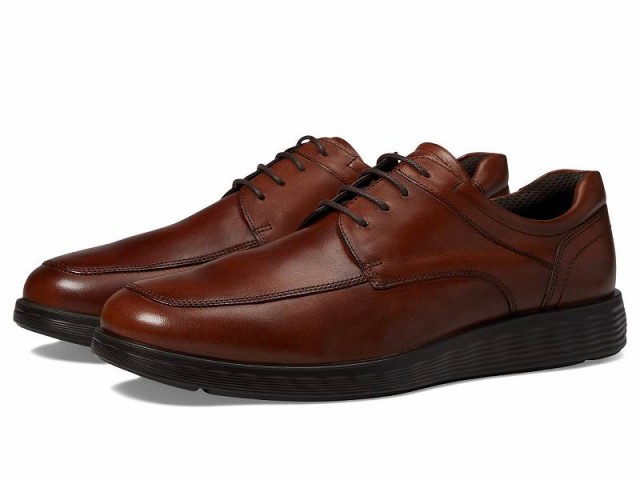 ECCO エコー メンズ 男性用 シューズ 靴 オックスフォード 紳士靴 通勤靴 S Lite Hybrid Apron Toe Tie Cognac【送料無料】