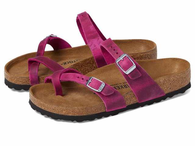 Birkenstock ビルケンシュトック レディース 女性用 シューズ 靴 サンダル Mayari Oiled Leather Festival Fuchsia Oiled【送料無料】