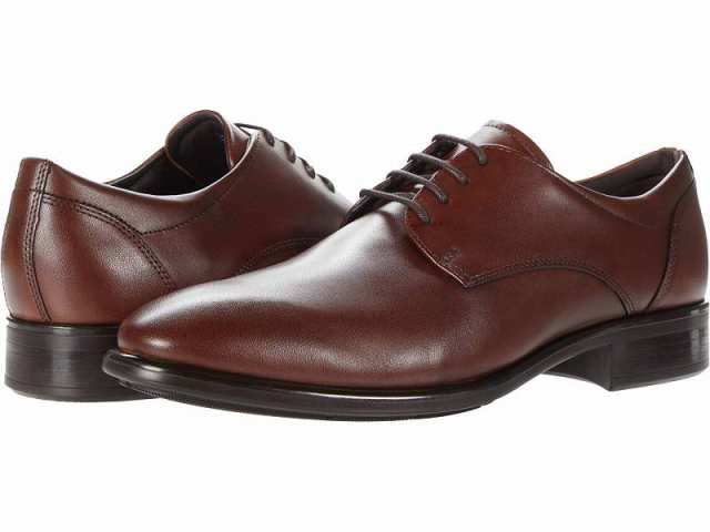 ECCO エコー メンズ 男性用 シューズ 靴 オックスフォード 紳士靴 通勤靴 Citytray Plain Toe Tie Cognac【送料無料】