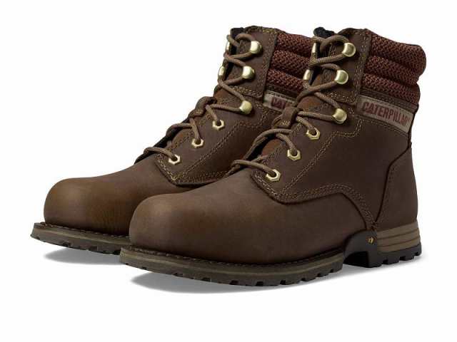 Caterpillar キャタピラー レディース 女性用 シューズ 靴 ブーツ ワークブーツ Paisley 6 Steel Toe Pyramid【送料無料】