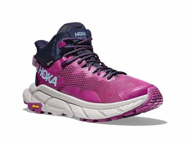 Hoka ホカ レディース 女性用 シューズ 靴 ブーツ ハイキング トレッキング Trail Code GORE-TEX(R) Beautyberry/Harbor【送料無料】