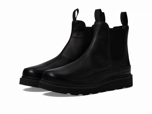 SOREL ソレル メンズ 男性用 シューズ 靴 ブーツ チェルシーブーツ Slabtown 62(TM) Chelsea Waterproof Black/Black【送料無料】