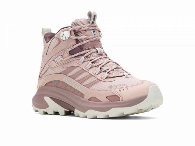 Merrell メレル レディース 女性用 シューズ 靴 ブーツ ハイキング トレッキング Moab Speed 2 Mid GTX Adobe Rose【送料無料】