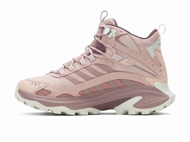 Merrell メレル レディース 女性用 シューズ 靴 ブーツ ハイキング トレッキング Moab Speed 2 Mid GTX Adobe Rose【送料無料】