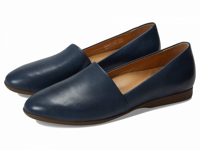 Dansko ダンスコ レディース 女性用 シューズ 靴 ローファー ボートシューズ Larisa Navy Milled【送料無料】