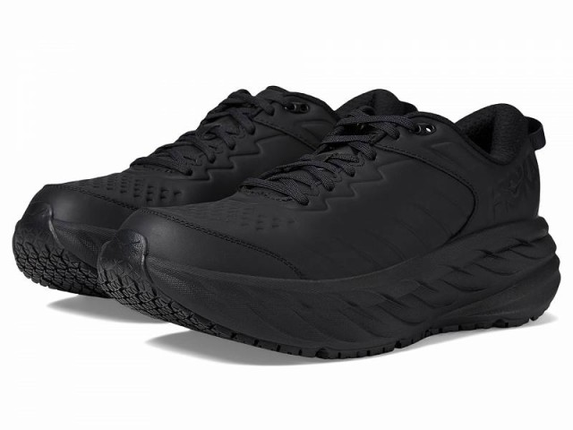 Hoka ホカ メンズ 男性用 シューズ 靴 スニーカー 運動靴 Bondi Slip Resistant Black/Black【送料無料】