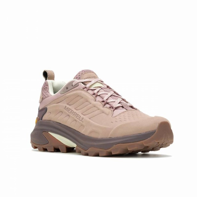 Merrell メレル レディース 女性用 シューズ 靴 ブーツ ハイキング トレッキング Moab Speed 2 Leather Waterproof Adobe【送料無料】