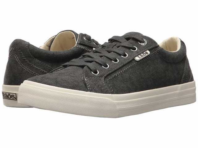 taos Footwear タオス レディース 女性用 シューズ 靴 スニーカー 運動靴 Plim Soul Charcoal Wash Canvas【送料無料】