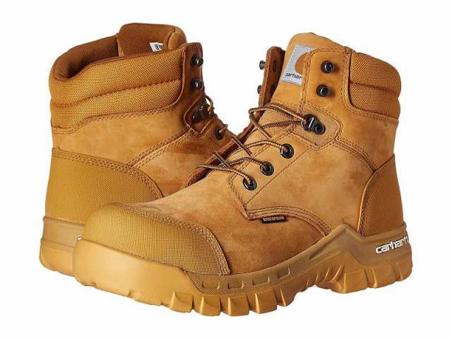 Carhartt カーハート メンズ 男性用 シューズ 靴 ブーツ ワークブーツ 6 Rugged Flex Waterproof Comp Toe Work Boot Wheat【送料無料】