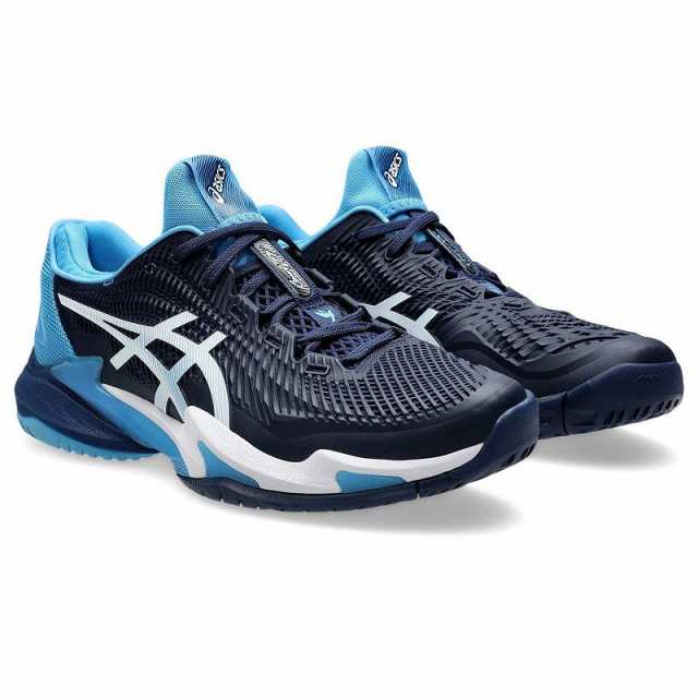 ASICS アシックス メンズ 男性用 シューズ 靴 スニーカー 運動靴 Court FF 3 Novak Blue Expanse/White【送料無料】