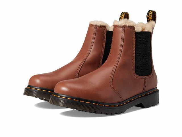 Dr. Martens ドクターマーチン レディース 女性用 シューズ 靴 ブーツ チェルシーブーツ アンクル 2976 Leonore Saddle Tan【送料無料】